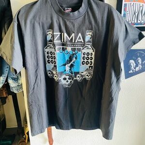 Vintage VTG 1994 Zima Promo Heavy Metal Concert T-Shirt Heavy Cotton